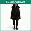 Gotischer Kostümumhang für Cosplay aus Polyesterstoff für Halloween-Bühnenauftritte