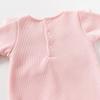 Baby Girls' Thick Velvet Princess Bodysuit Jumpsuit - Autumn/Winter Outerwear