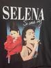 Selena Official Merchandise Graphic T-Shirt; Men’s Size Large Black Unisex T-Shirt