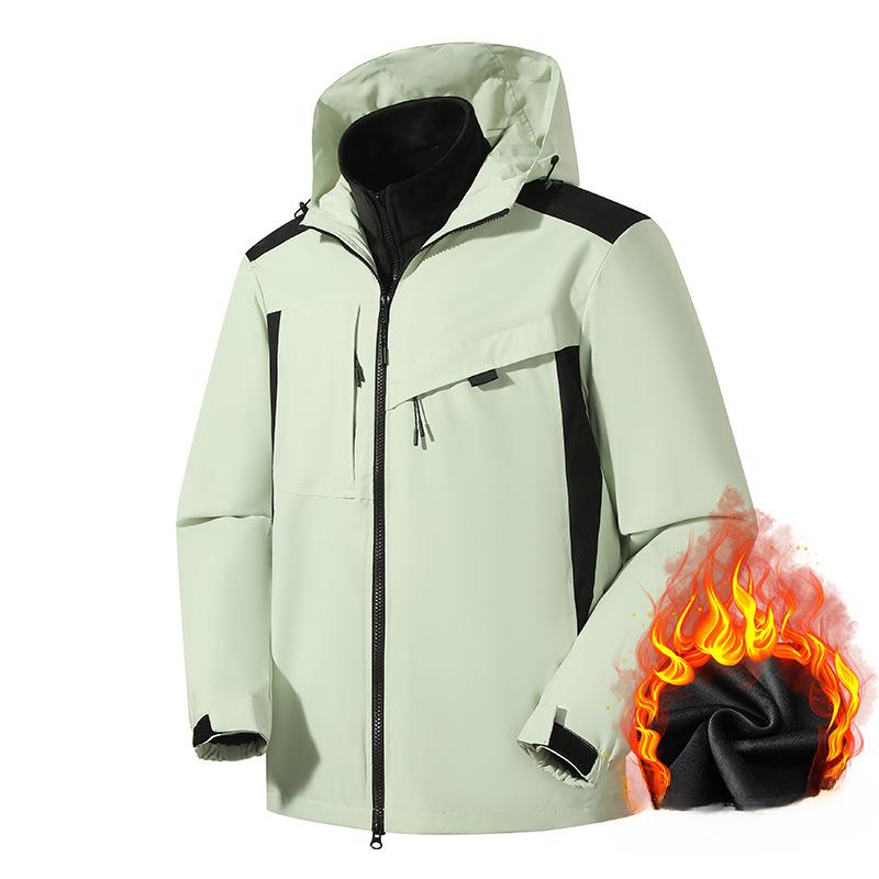 

Куртка мужская и женская новая весна и осень куртка для активного отдыха со съемной подкладкой 5XL