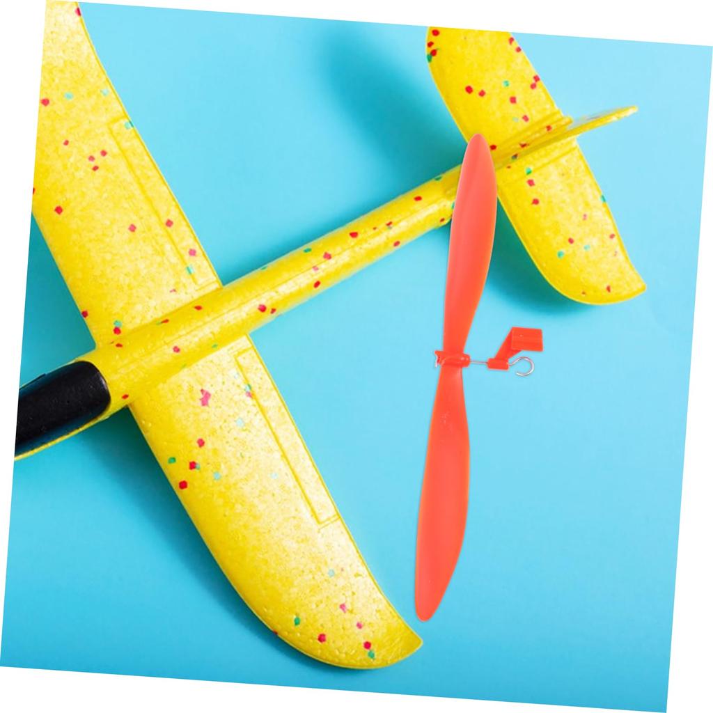 HOMSFOU Model Aircraft Set Made of Ideal for DIY Student Stable Flight Science and Model Propellers, 5-Piece - Plastic, Projects, Performance,