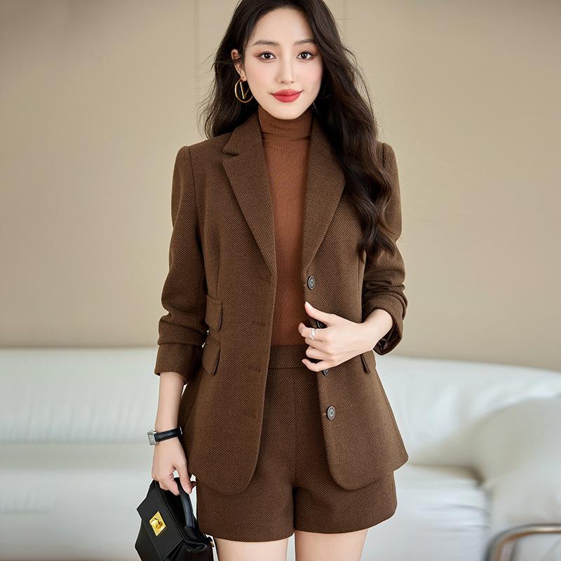 

Blazer winter new commuter temperament suit 3XL