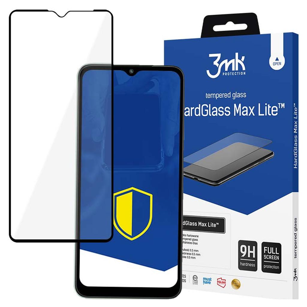 Xiaomi Redmi A1/Xiaomi Redmi A1 Plus - 3Mk Hardglass Max Lite Black