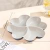 Creative Lucky Grass Wheat Straw Fruit Plate, Wedding Household Living Room Fruit Snack Candy Box,Table Decoration