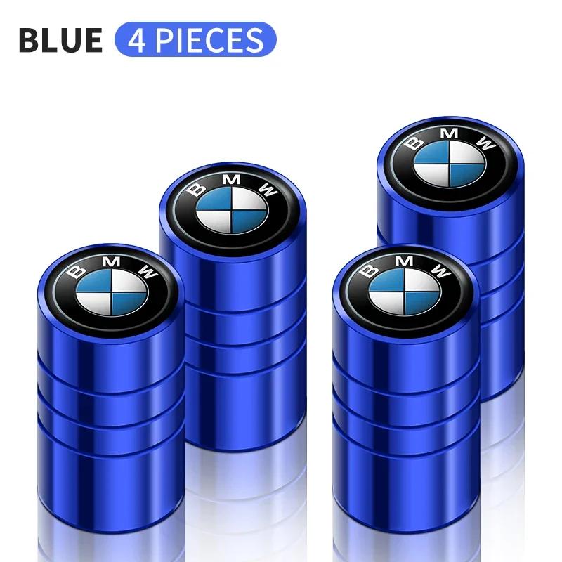 4pcs Metal Car Wheel Tire Valve Air Stem Cap Covers For BMW M M3 M5 F10 F30 F20 E28 E30 E34 E36 E39 E46 E91 Performance X1 X2 X5