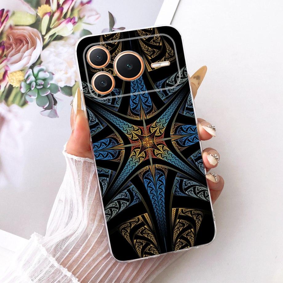 For Honor Power2 Phone Case Soft Clear Silicone Back Cover Butterfly Dragon Cat Floral Painting Bumper On Honor Power 2 Fundas