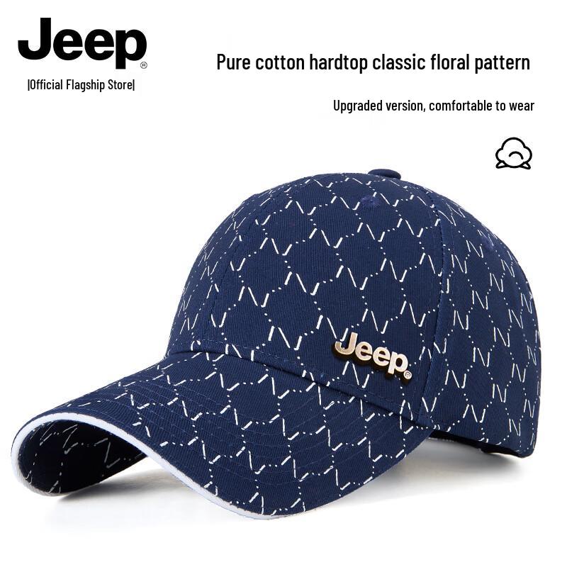 JEEP Unisex Cotton Baseball Cap One Size (56-59cm)