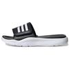 Sandali a ciabatta unisex AlphaBounce Nero Bianco GY9415