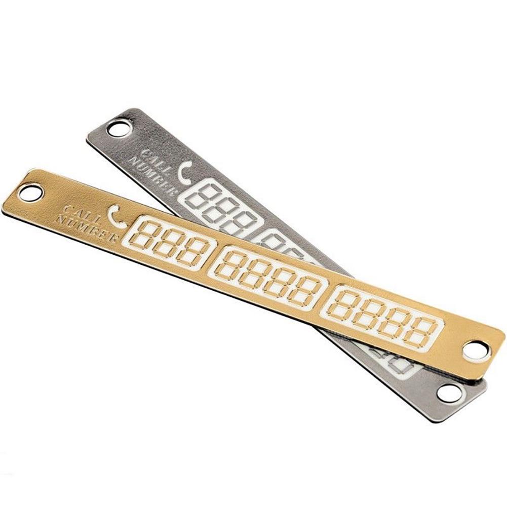 Car Top Luminous Sucker Car Auto Temporary Parking Plate Phone Number Card Notification
