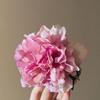 Cloth Peony Flower Hair Claw Hairpin Large Shark Clip Creative Artificial Flower Claw Clip  Girl