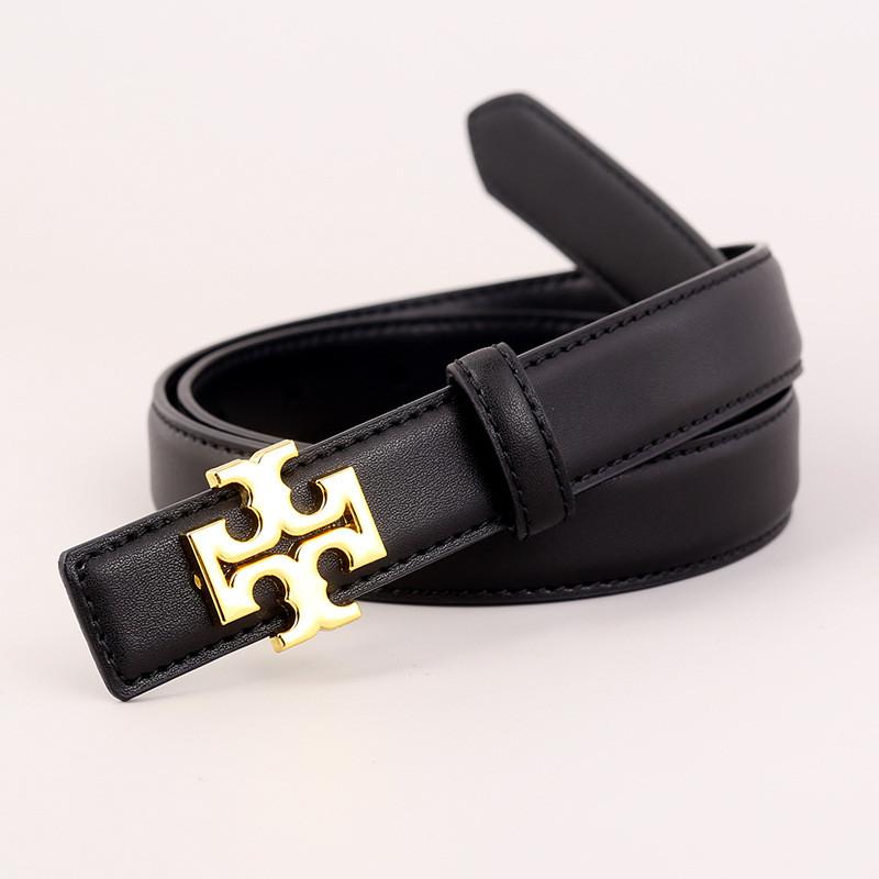 Leather Belt For Women With Alloy Buckle Perfect For Casual Jeans And Dresses Black