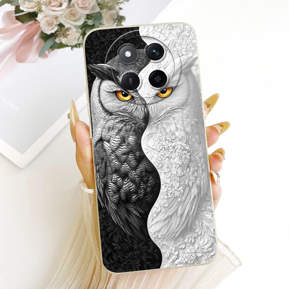 For Honor Magic 7 Lite Case BRP-NX1 Luxury Daisy Painted Soft Silicone Cover For Honor X9c Smart Bumper HonorX9c X 9c Phone Case