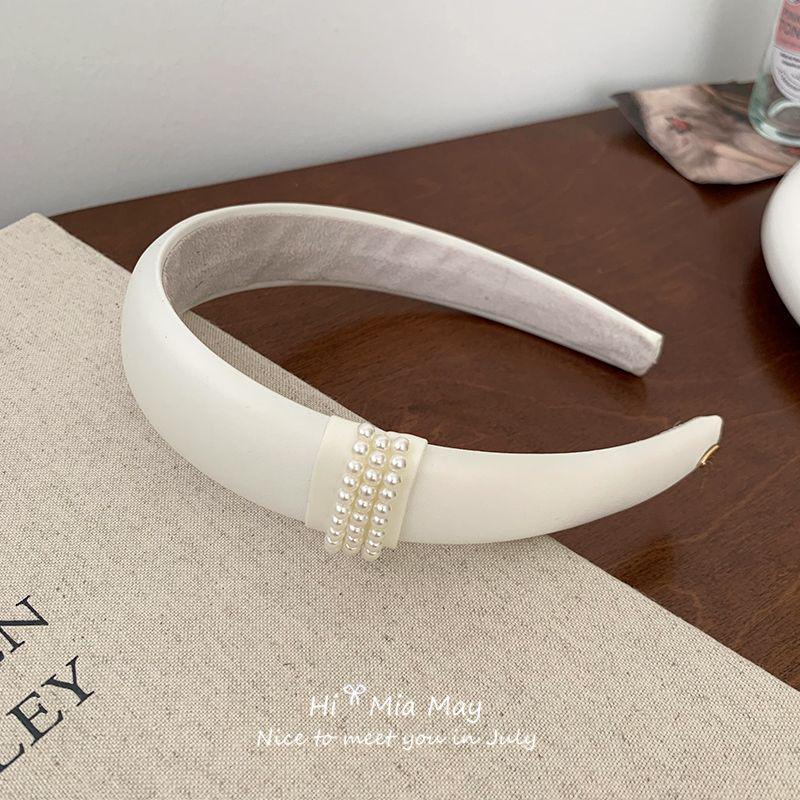 Retro Leopard Print Plush Headband - Non-Slip, Korean Style for Women, Perfect for Autumn and Winter Face Washing