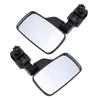 Golf Cart Side Rearview Mirror 360 Degrees  Adjustable Angle Universal Golf Cart Side Mirrors for 1in 1.25in Square Tube