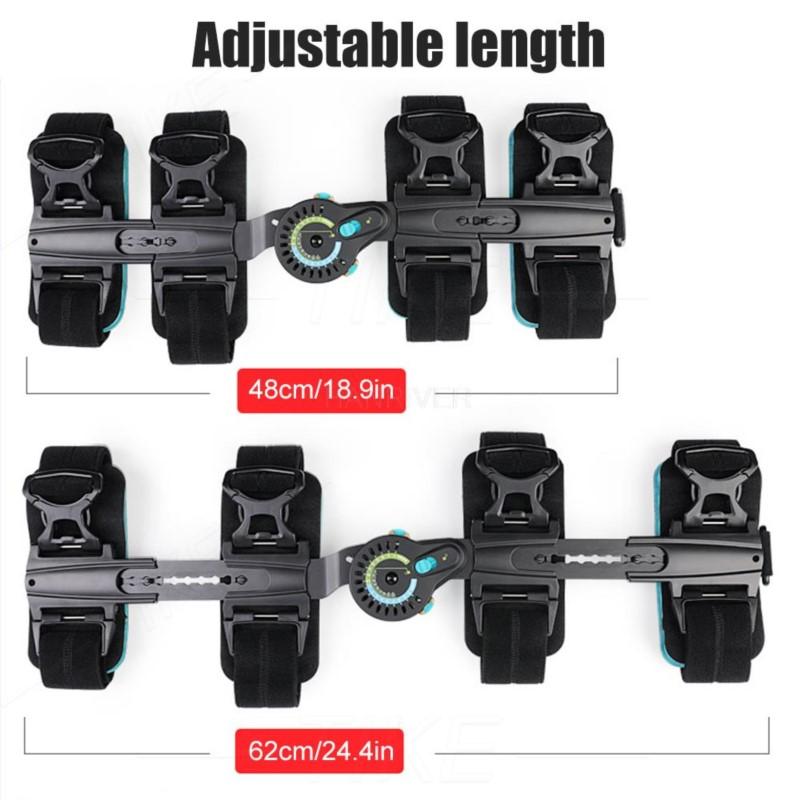 Adjustable Hinged Knee Brace ROM Knee Immobilizer Brace Leg Braces Orthopedic Patella Orthosis For Postoperative Recovery