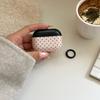 Black Cover Simple Polka Dot for Apple Airpods4 Earphone Case Airpodspro3 Generation Bluetooth Earphone Cover Airpodspro2 Personalized 3rd Generation