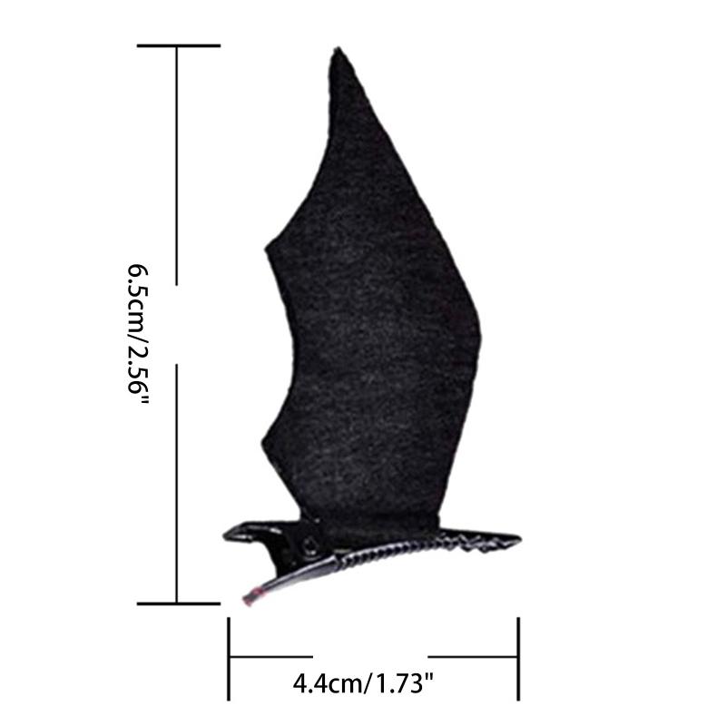 Women Cartoon Hair Clips Bat Spider Design Hairpin for Halloween Party Christmas for Creative Cosplay Hair Accessories