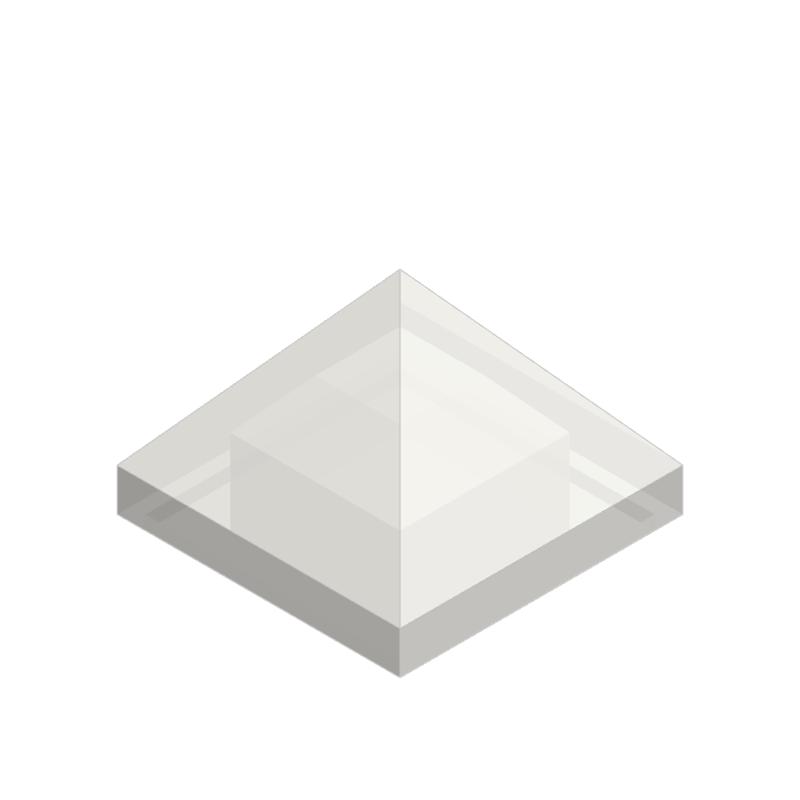 

Non-Toxic 10Pcs 22388 Particles Quadruple Convex Pyramid Block Moc Accessories Compatible With Brick Diy Children S Toys 10PCS