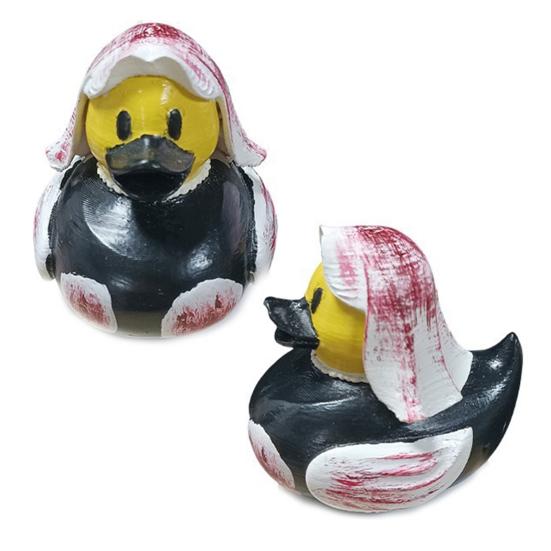 Alien Duck Resin Ornament Duck Figurine Unique Gift for Gothic Punk Lovers Home Office Bedroom Decoration