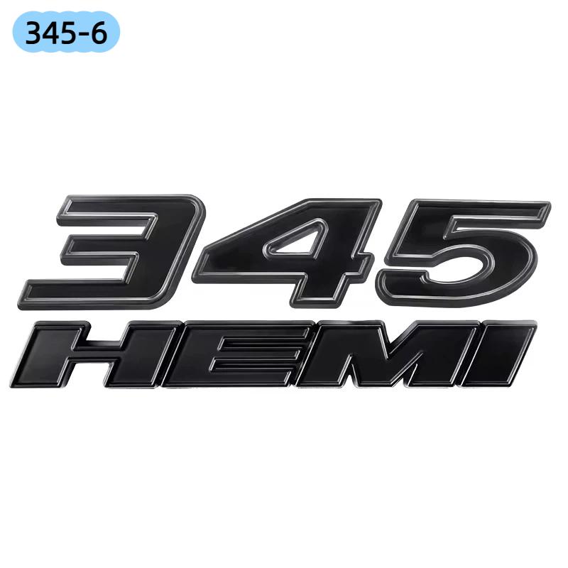 3D Metall 345 392 HEMI Emblem Dekor Aufkleber Für D-odg-e Ram 1500 C-aliber Nitro C-aravan A-venger Dart C-hallenger Zubehör