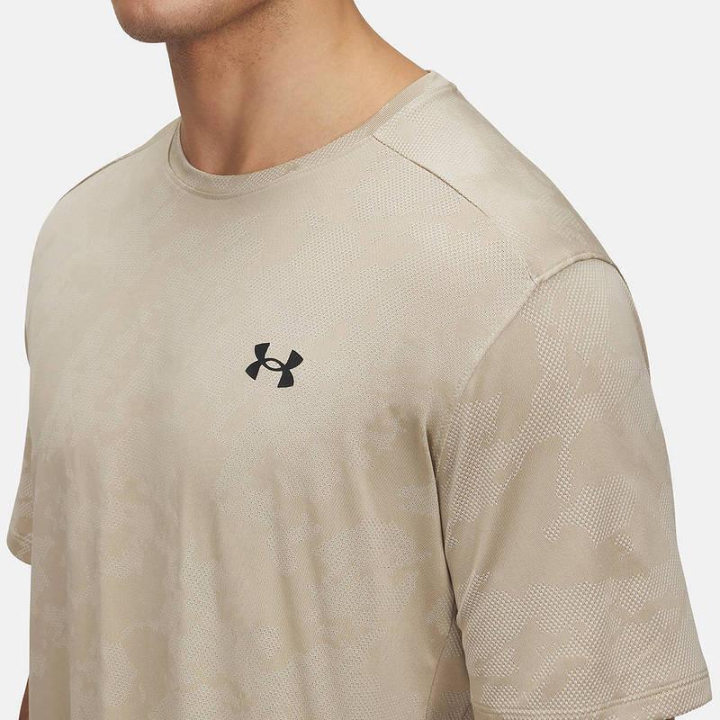 

Under Armour Удобная Универсальная Футболка с Круглым Вырезом и Коротким Рукавом Мужские Топы Серый 1390047-299 L