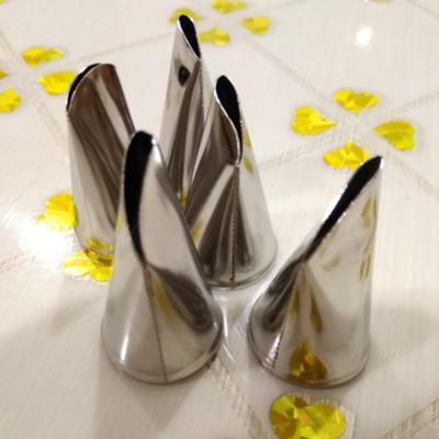 5Pcs/Set Rose Petal Metal Cream Tips Cake Decorating Tools Icing Piping Nozzles
