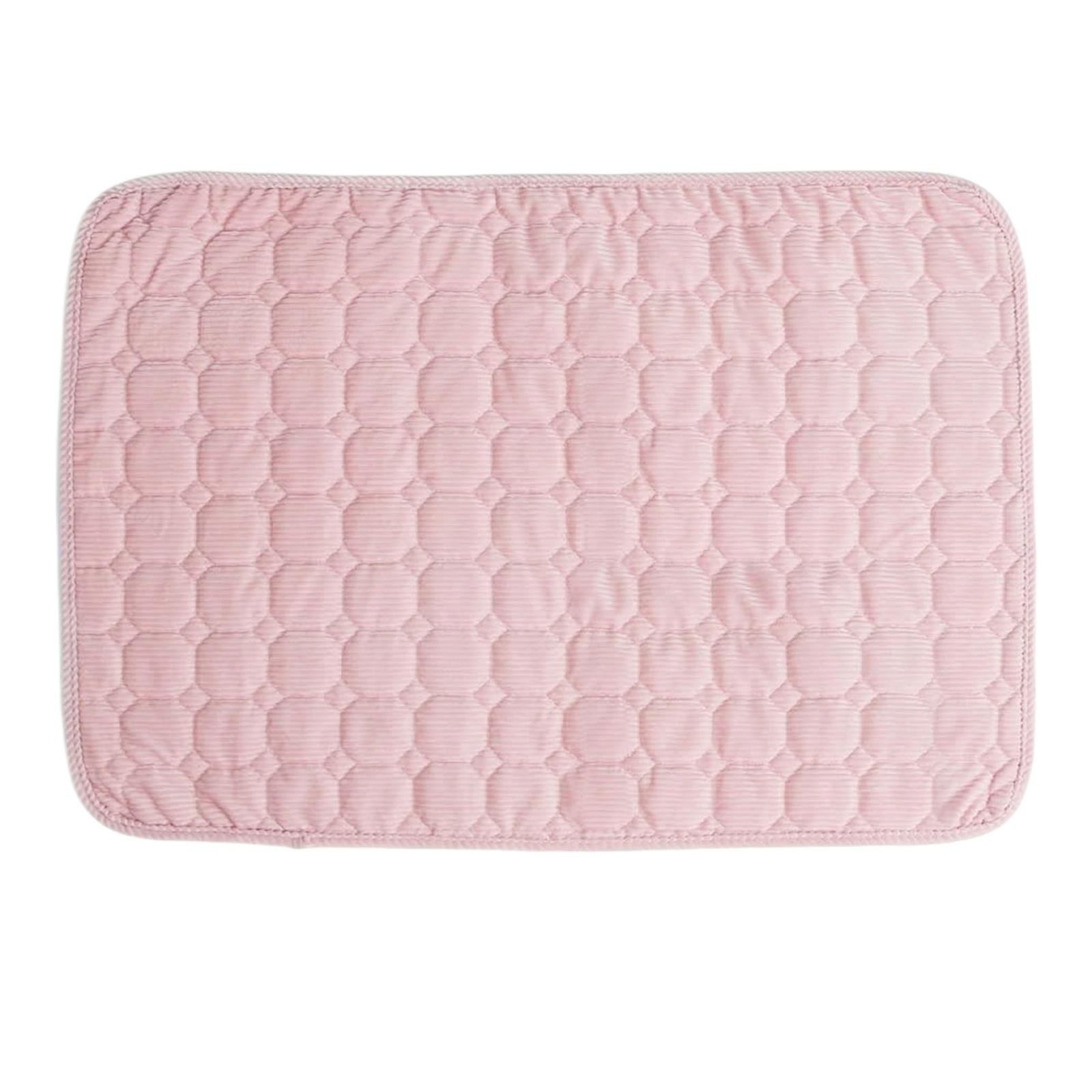 

Four Seasons Corduroy Pet Mat Washable - Sleeping Bed for Dogs Cats one size рожевий