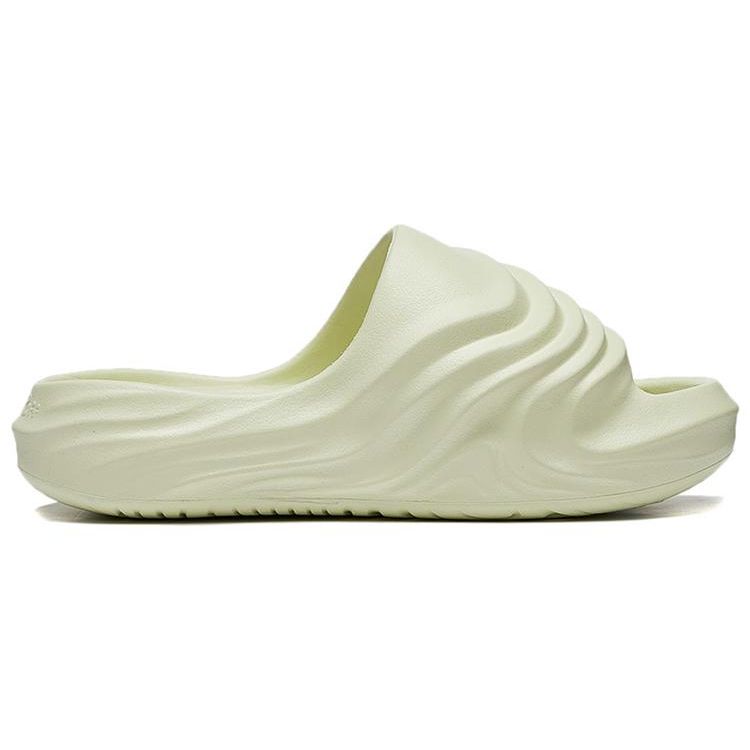 Li Ning Puff Slay Non-Slip Wear-Resistant Silent Slide Sandals Women Sandals Light-Fruit-Green AZST006-5