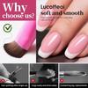 French Nail Brush, With Multi-Function Brush Head - Fine Nail Brush, Suitable For Gel And Acrylic Nails, Precise Cleaning