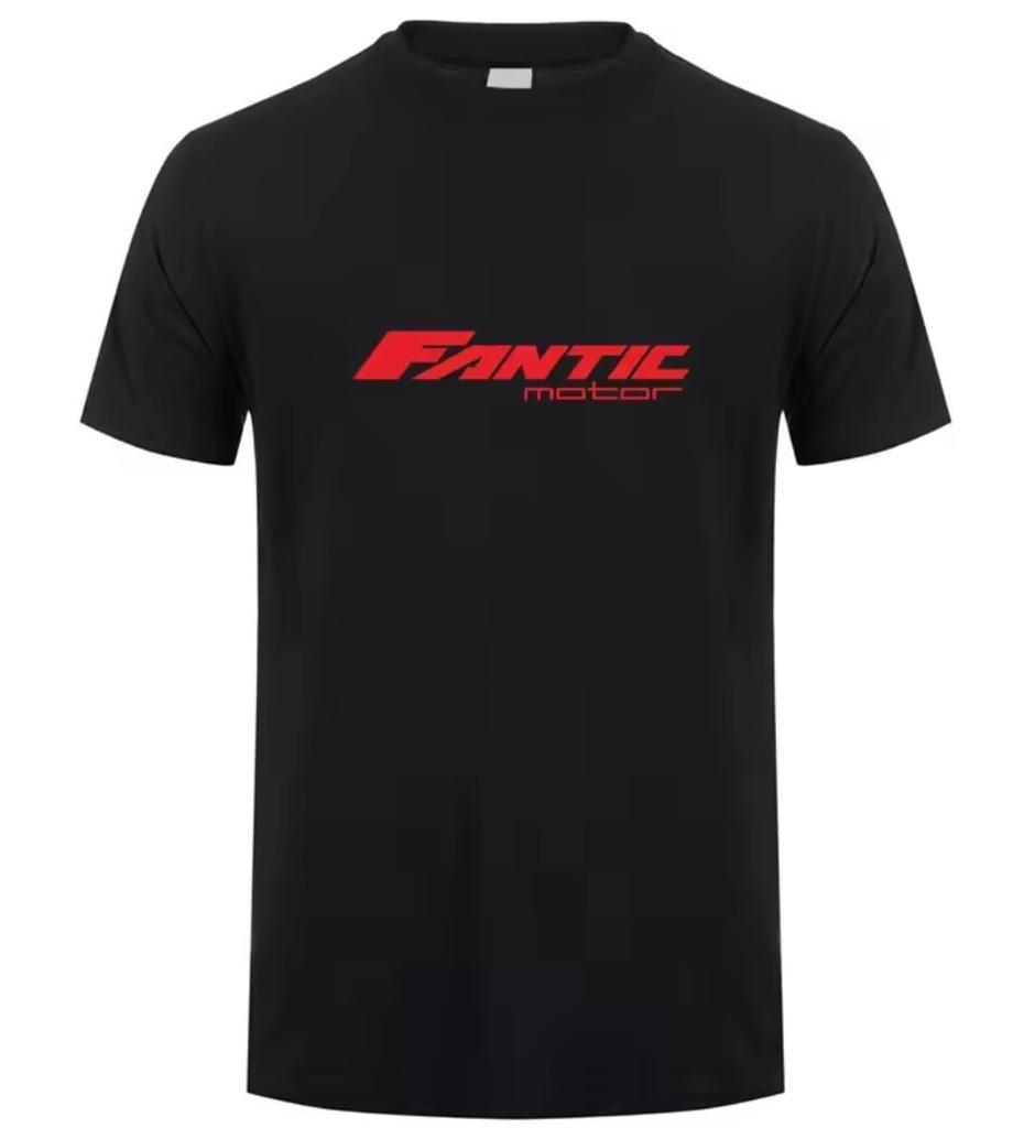 Fantic Motor T-SHIRT Tutte le Taglie S M L XL XXL 3 4XL Nero Bianco