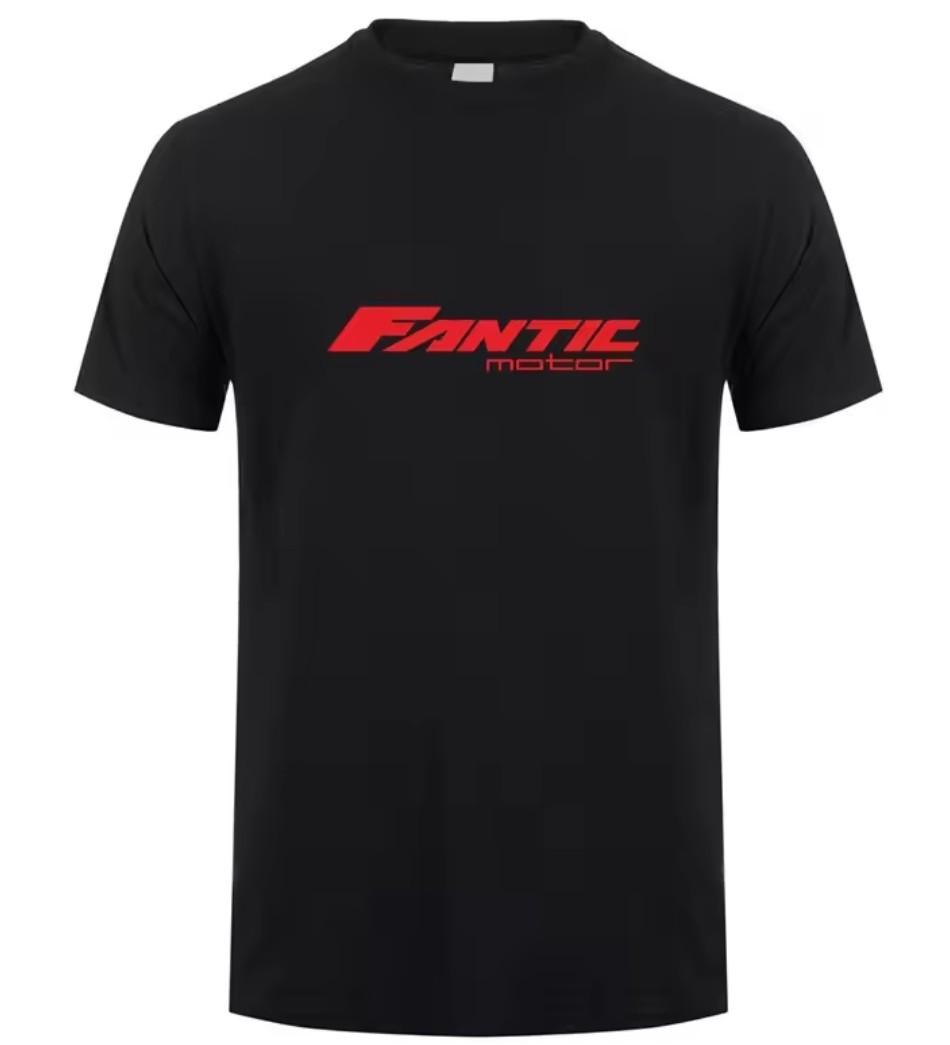 Fantic Motor T-SHIRT All Sizes S M L XL XXL 3 4XL Black White S