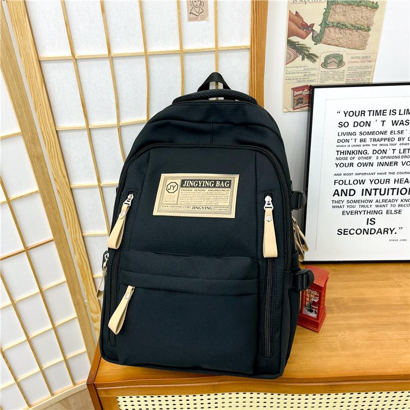 Schoolbag Female Large Capacity Male High School Junior High School Student Middle School Student Backpack Backpack Elementary School