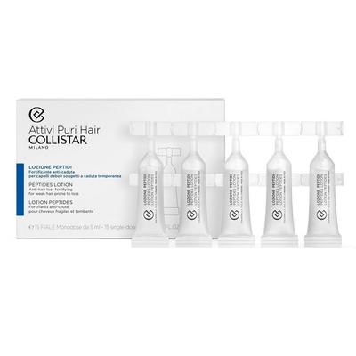 Sérum capilar - Collistar Attivi Puri - 5 ampolas de 15 ml - Cabelos danificados - Fortalece e revitaliza