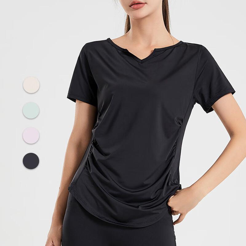 Women's Quick-Dry Yoga & Fitness Short-Sleeve Top
