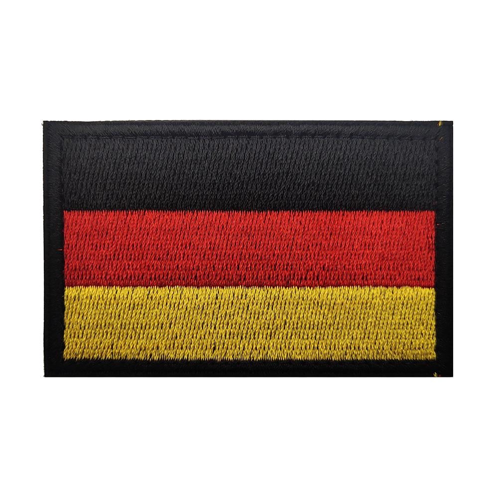 European Emblem Velcro Patch - Embroidered Cloth for Western & Eastern Europe (UK, France, Germany, etc.)