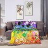 BFDI Inanimate Insanity Blankets Flannel Autumn/Winter  Portable Lightweight Throw Blanket for Home Outdoor Rug Piece