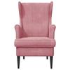 Pink Velvet Armchair
