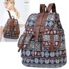 New Exotic Style Backpack Vintage Trend Large Capacity Casual Fashion Personalized Drawstring Women Bag