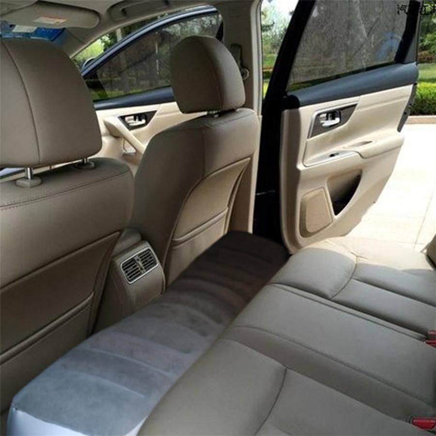 Car Rear Seat Gap Air Mattress Pad Back Seat Inflatable Air Bed Travel Camping