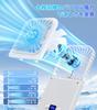 KANICHI Multifunctional Cooling Fan with Cooling and Tabletop USB Portable Fan with Fast 5 Speed Perfect Gift for Day or Day Plate, Foldable,
