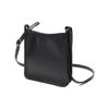 Longchamp Le Foulonné 20 Leather Solid Color Detachable Shoulder Strap Zipper Crossbody Bag Small Women Bags Black 10138021001