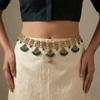 Bell Pendant Tassel Belly Chain Beads Body Chain Waist Seal Ethnic Style Belt  Gift