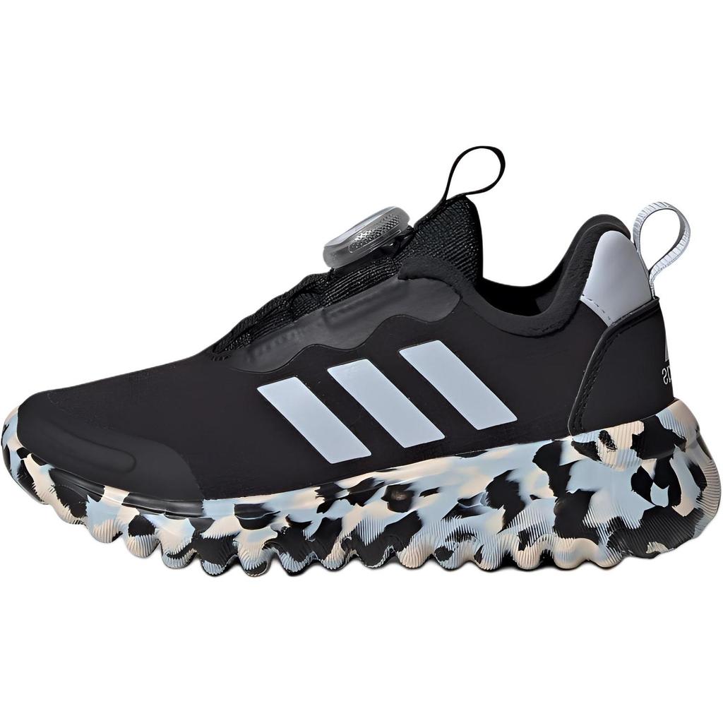 Adidas Activeflex Boa 3.0 Comfortable Versatile Durable Low-Top Casual Shoes Kids Sneakers Black IE3960
