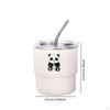 Stainless Steel Tumbler 450ml Reusable Mug Drinking Bottle for Activities Hiking Playground