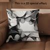 2D Abstract Geometric Pattern Pillow Covers Pattern Cushion Cover Suitable For Sofa Bedroom Car Pillow Cover