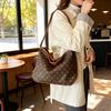 Vintage large capacity bag shoulder bag commuter classic fashion printed messenger bag tide