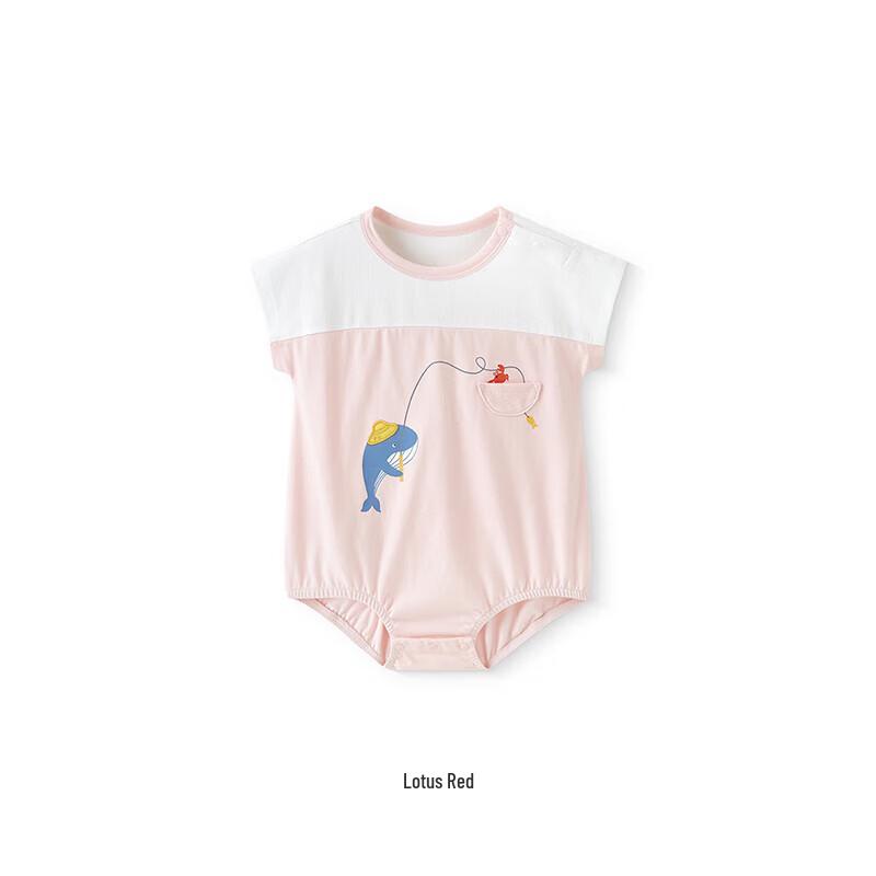 YEEHOO Baby Cotton Linen Short-Sleeve Romper