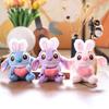 Rabbit Ears Plush Pendant Bag Hanging Decoration Keychain Toy Doll Gift