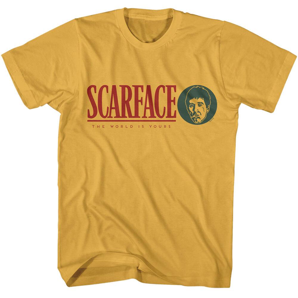 Scarface Movie Tony Montana The World Is Yours Men T Shirt Cuban Mafia XXL