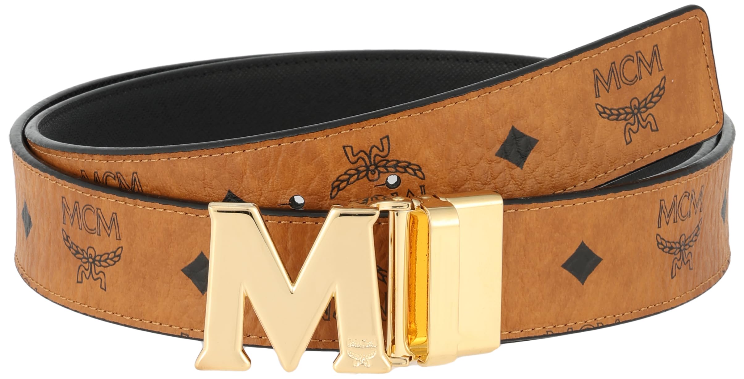 

MCM MXB7AVI05 COGNAC Belt [Used]